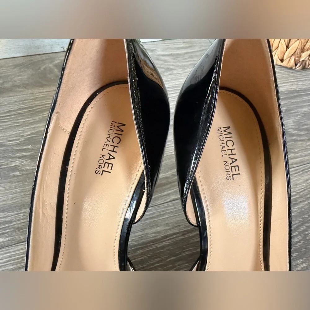 Michael Kors shiny patent